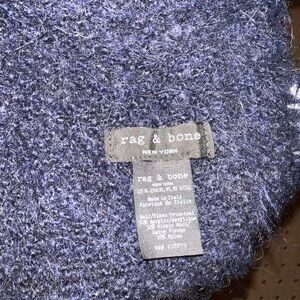 Rag and Bone Blue scarf